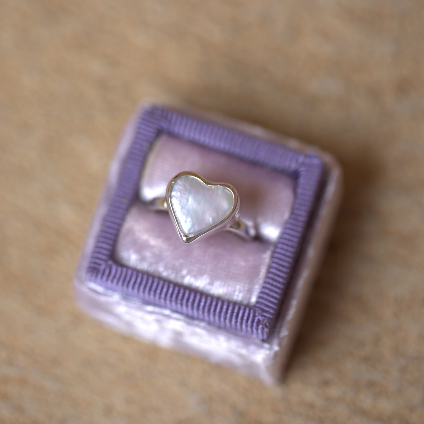 Heart Pearl Ring