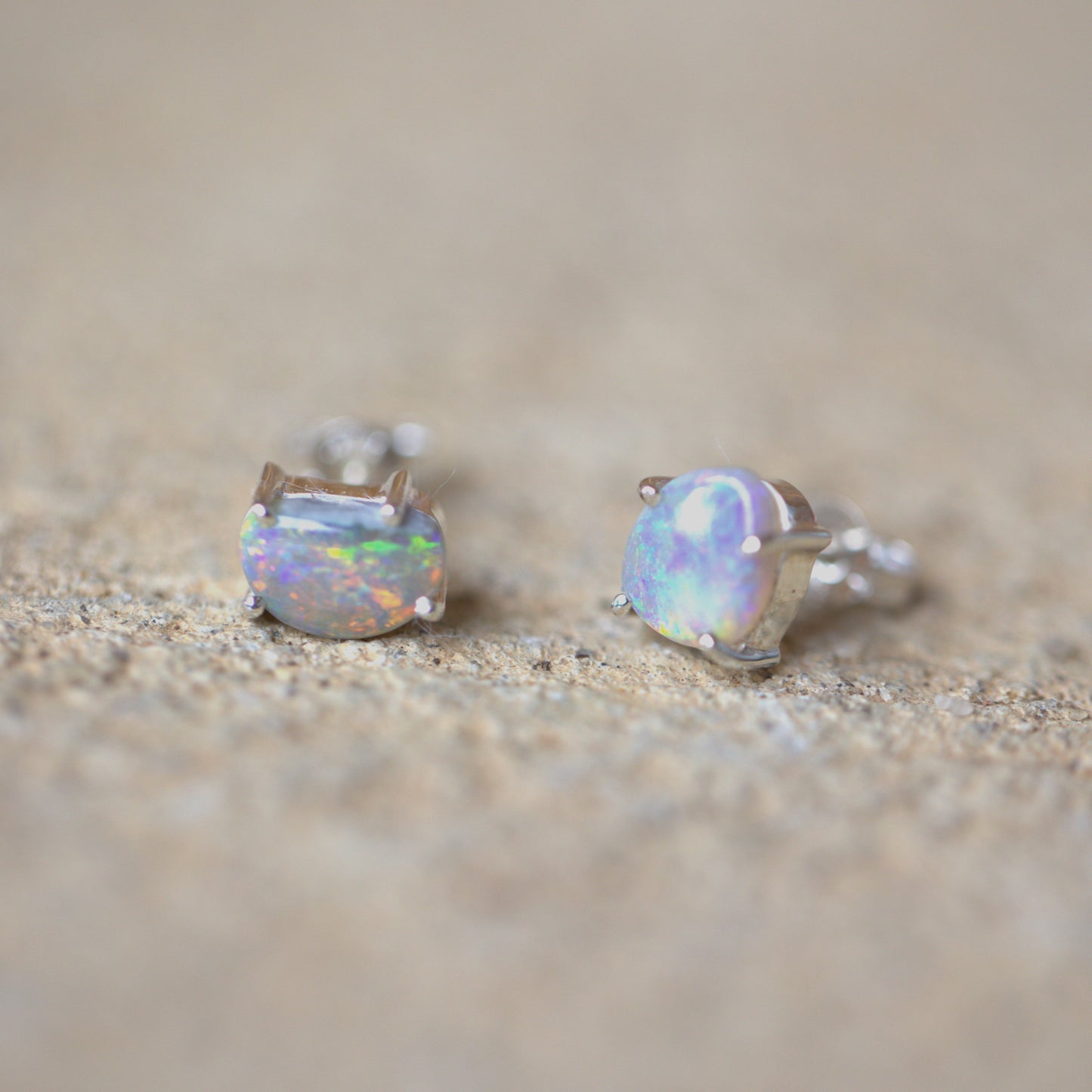 Miss Matched Opal Studs