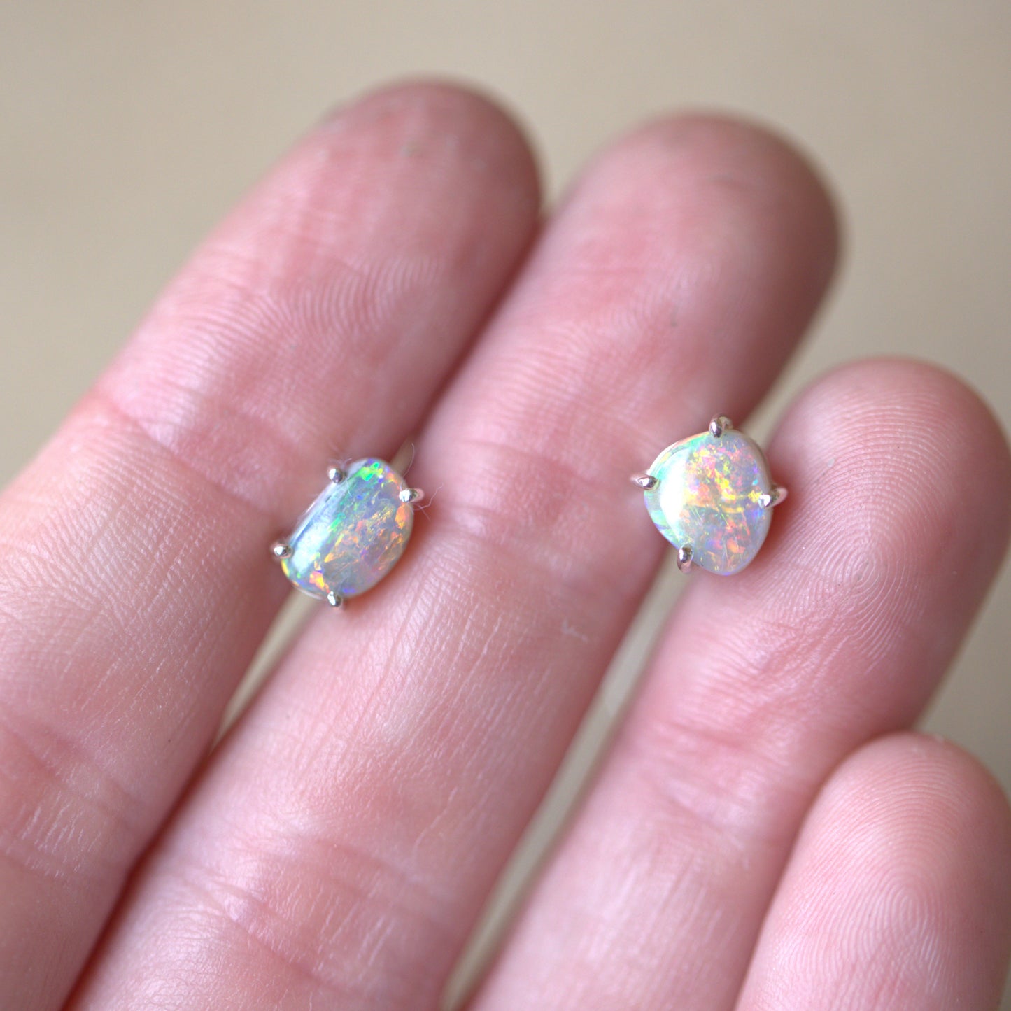 Miss Matched Opal Studs