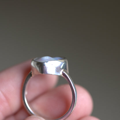 Heart Pearl Ring