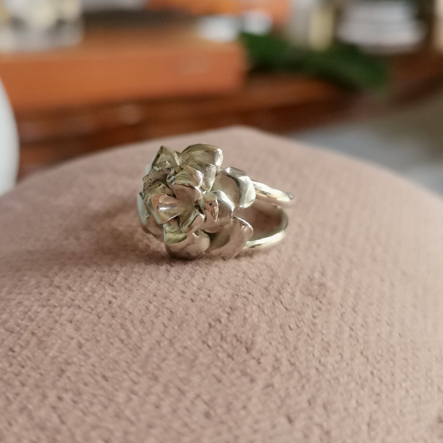 Rustic Silver Rose